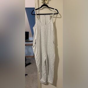 Gray Sleeveless Jumpsuit